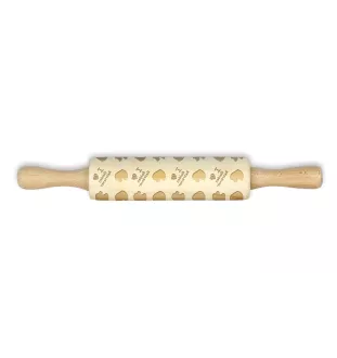 Golden Retriever - petit rouleau à motifs de chien, rouleau à pâtisserie pour enfant, décoration en argile céramique de la marque Art-Dog