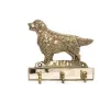 Golden Retriever - Schlüsselhalter mit Hund, Messinggriff für Hundezubehör, elegante Dekoration für den Flur der Marke Art-Dog