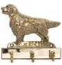 Golden Retriever - porte-clés avec chien, support en laiton pour accessoires pour chiens, élégante décoration pour le couloir de la marque Art-Dog