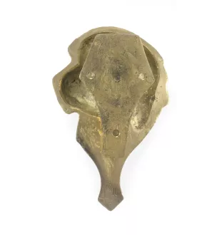 Golden Retriever - door knocker in the shape of a dog's head, brass knocker, retro door decoration by Art-Dog brand