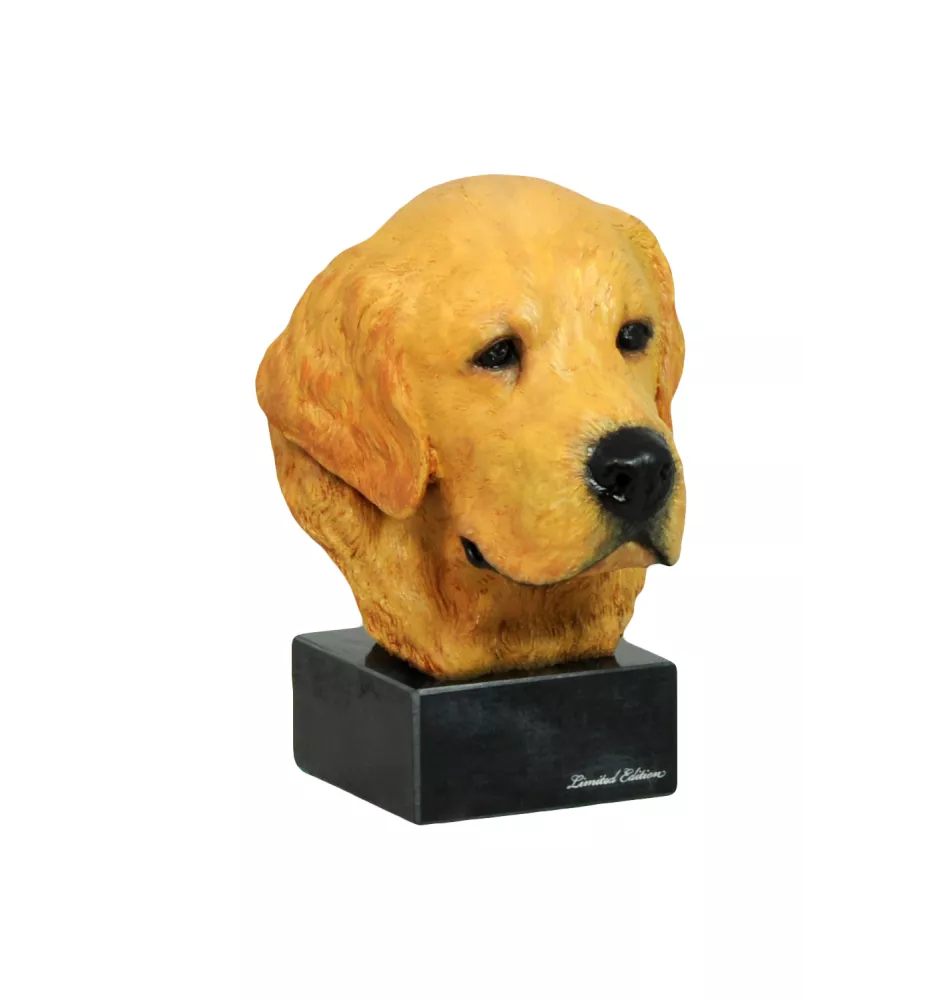 Golden Retriever - painted figurine, statue, figure, made by the artist, brand Art-Dog