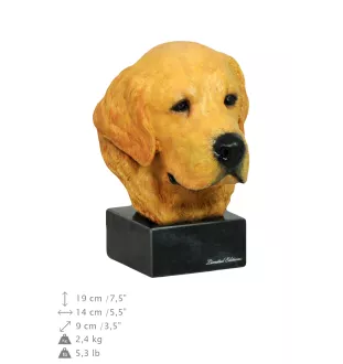 Golden Retriever - painted figurine, statue, figure, made by the artist, brand Art-Dog