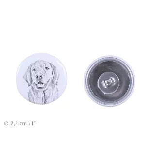Golden Retriever kolczyki z psem mały Art-Dog