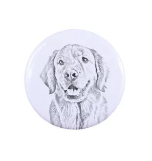 Golden Retriever - bijoux pour femmes avec l'image d'un chien, produit fait à la main, possibilité d'ajouter sa propre photo, marque Art-Dog