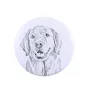 Golden Retriever - badge avec votre chien, ajoutez votre propre photo, marque Art-Dog