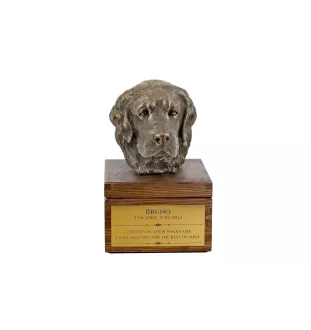 Golden Retriever urna na skrzynce brązowa Art-Dog