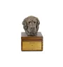 Golden Retriever - Eine Ascheurne für Hunde mit einer Statuette, eine kleine Urne für Hunde, eine personalisierte Urne mit dem Porträt eines Hundes von der Marke Art-Dog.