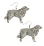 Golden Retriever - hanging earrings with dogs, charming jewelry for a dog mom, a gift for a girl from the Art-Dog brand