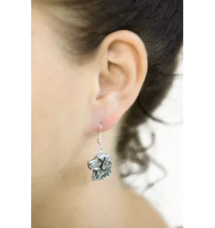 Golden Retriever I - boucles d'oreilles pendantes avec des chiens, bijoux charmants pour maman de chien, cadeau pour fille de la marque Art-Dog