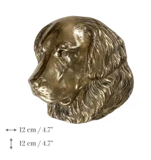 Golden Retriever - plaque commémorative avec chien, remerciement personnalisé, récompense, diplôme avec dédicace de la marque Art-Dog