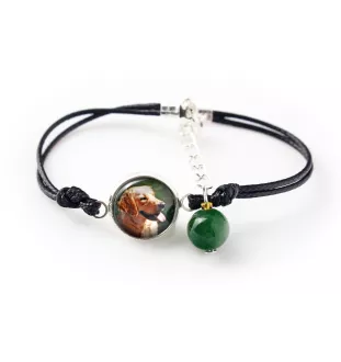 Golden Retriever - a set of jewelry with your photo, a woman's ornament, handmade item, a product made with passion for creating the Art-Dog brand.