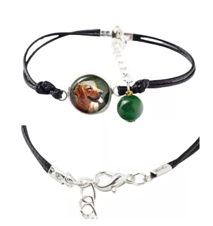 Golden Retriever - bracelet dans une boîte avec votre photo, bijoux féminins, cadeau parfait de la marque Art-Dog