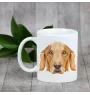 Golden Retriever - Becher mit einem Bild und dem Schriftzug geometrischer Hund Art-Dog
