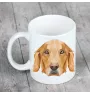Golden Retriever - Becher mit einem Bild und dem Schriftzug geometrischer Hund Art-Dog