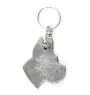 Great Dane I - Silver-plated dog pendant, handbag decoration, backpack pendant by Art-Dog brand