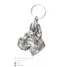 Great Dane I - Silver-plated dog pendant, handbag decoration, backpack pendant by Art-Dog brand