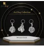Great Dane I - Silver-plated dog pendant, handbag decoration, backpack pendant by Art-Dog brand