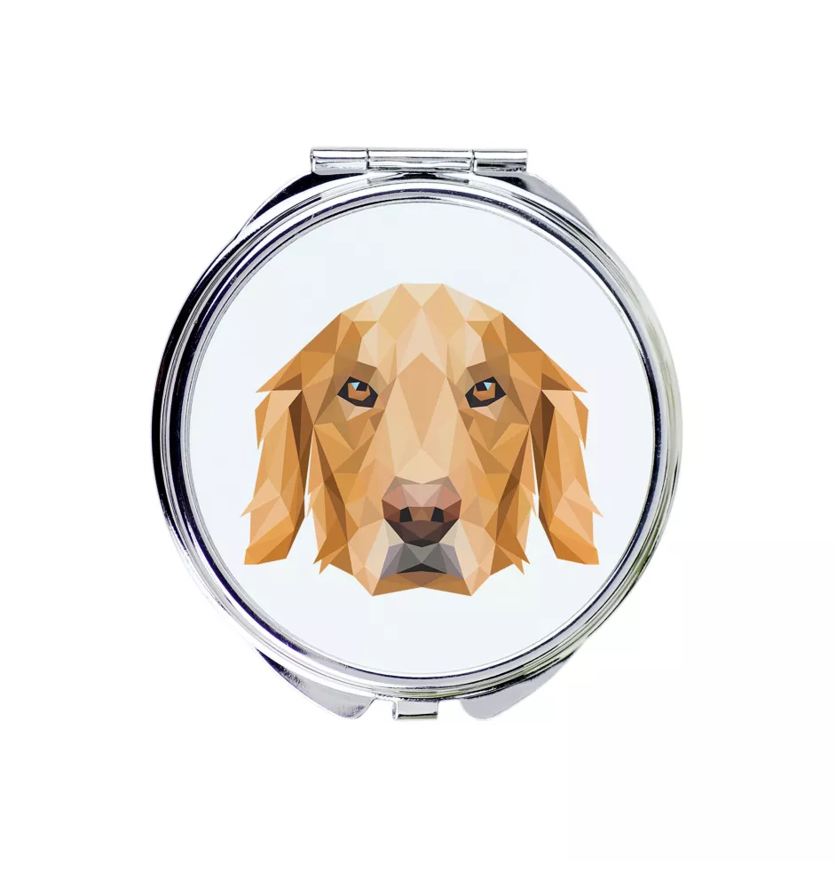 Golden Retriever lusterko geometryczne Art-Dog