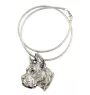 Deutsche Dogge, Ulmer Dogge, Große Dogge I - Hundehalsband, einzigartiger Schmuck für den Hundefan, einzigartiger Kreuzotter-Anhänger der Marke Art-Dog