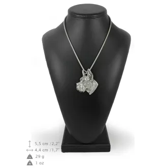 Great Dane I - Dog necklace, unique jewellery for the dog fan, unique adder pendant by Art-Dog brand
