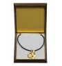 Dogue allemand, Grand danois I - Collier de chien dans une boîte cadeau, pendentif plaqué or pour les fans de chiens, bijoux remarquables par Art-Dog