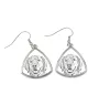 Golden Retriever - boucles d'oreilles avec chien, boucles d'oreilles pendantes avec photo, bijoux personnalisés avec impression de la marque Art-Dog