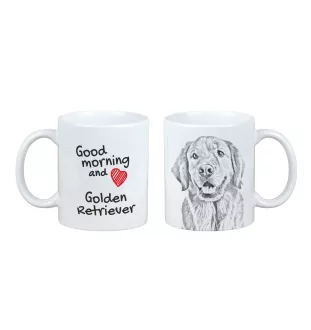 Golden Retriever - tasse avec chien, tasse avec photo, cadeau personnalisé de la marque Art-Dog