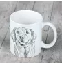 Golden Retriever - cup with a dog, cute cup with graphics, a gift with your photo from the Art-Dog brand