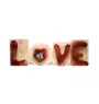 Dog niemiecki I drewniany napis love Art-Dog