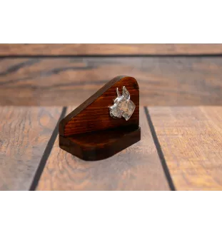 Dogue allemand, Grand danois I - bougeoir en bois avec un chien, support pour bougie chauffe-plat, lieu de mémoire pour chien de la marque Art-Dog