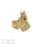 Dogue allemand, Grand danois I - Broche de chien dans une boîte décorative, épingle élégante en plaqué or, épingle de veste de la marque Art-Dog