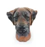 Dogue allemand, Grand danois III - buste de chien, grande tête de chien pour le jardin, décoration de salon unique par la marque Art-Dog