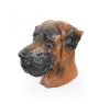 Dogue allemand, Grand danois III - buste de chien, grande tête de chien pour le jardin, décoration de salon unique par la marque Art-Dog