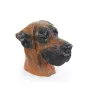 Great Dane III - dog bust, large dog head for the garden, unique living room decoration by Art-Dog brand