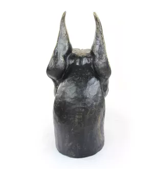 Deutsche Dogge, Ulmer Dogge, Große Dogge I - Urne für Hundeasche, Hundebüste, großer Hundekopf für den Garten von Art-Dog