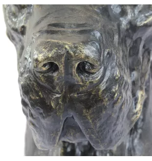 Dogue allemand, Grand danois I - urne pour cendres de chien, buste de chien, grande tête de chien pour le jardin par Art-Dog