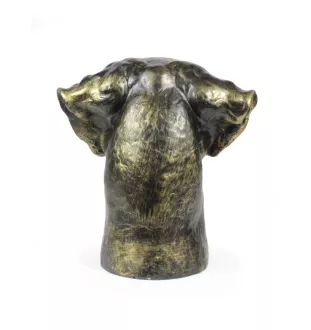 Dogue allemand, Grand danois III - urne pour cendres de chien, buste de chien, grande tête de chien pour le jardin par Art-Dog