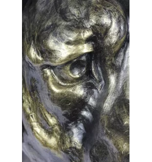 Dogue allemand, Grand danois III - urne pour cendres de chien, buste de chien, grande tête de chien pour le jardin par Art-Dog