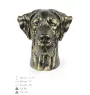 Dogue allemand, Grand danois III - urne pour cendres de chien, buste de chien, grande tête de chien pour le jardin par Art-Dog
