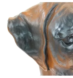 Dogue allemand, Grand danois III - urne pour cendres de chien, buste de chien, grande tête de chien pour le jardin par Art-Dog