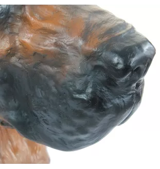 Deutsche Dogge, Ulmer Dogge, Große Dogge III - Urne für Hundeasche, Hundebüste, großer Hundekopf für den Garten von Art-Dog