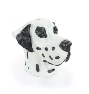 Dogue allemand, Grand danois IV - urne pour cendres de chien, buste de chien, grande tête de chien pour le jardin par Art-Dog