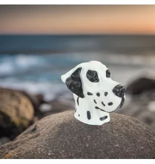 Great Dane IV - urn for dog ashes, dog bust, large dog head for garden by Art-Dog