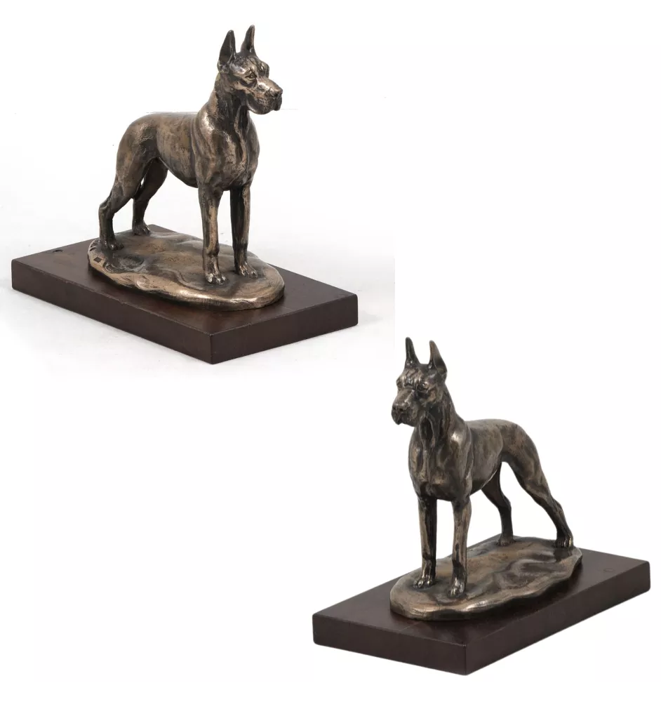 Deutsche Dogge, Ulmer Dogge, Große Dogge I - Hundestatue, Figur für Büro, Trophäe für Hundeausstellung von Art-Dog brand