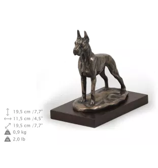 Great Dane I - dog statue, figurine for office, trophy for dog show by Art-Dog brand