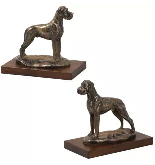 Great Dane II - dog statue, figurine for office, trophy for dog show by Art-Dog brand