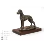 Deutsche Dogge, Ulmer Dogge, Große Dogge II - Hundestatue, Figur für Büro, Trophäe für Hundeausstellung von Art-Dog brand