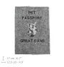 Great Dane I - Dog passport case, document case, gift for the traveller from the Art-Dog brand