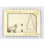 Great Dane I - Photo frame, engraved wooden frame, a lovely gadget for the dog lover by Art-Dog