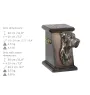 Great Dane II - urn for dog ashes, elegant urn with a statue, commemorative urn with a bust of a dog by Art-Dog brand